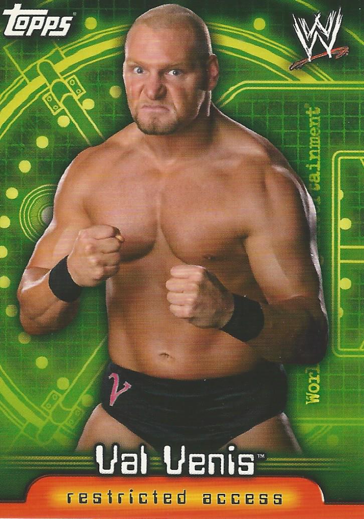 WWE Topps Insider 2006 Trading Card Val Venis No.40