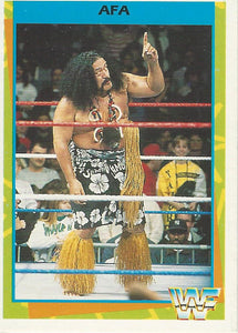 WWF Merlin Trading Card 1995 Afa No.40