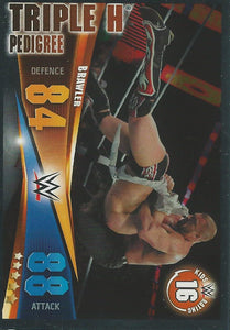 WWE Topps Slam Attax Rivals 2014 Trading Card Triple H HHH No.40