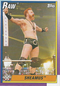 WWE Topps Heritage 2021 Trading Card Sheamus No.40