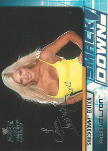 WWE Fleer Raw vs Smackdown Trading Card 2002 Torrie Wilson No.40