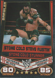 WWE Topps Slam Attax Rebellion 2012 Trading Card Stone Cold Steve Austin No.40