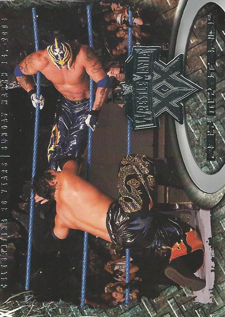 WWE Fleer Wrestlemania XX Trading Card 2004 Rey Mysterio No.40