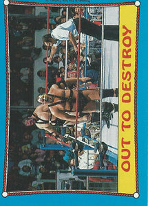 Topps WWF Wrestling Trading Cards 1987 Demolition No.40