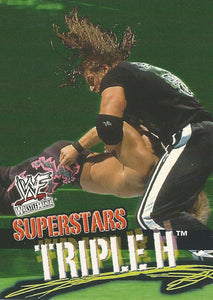 WWF Fleer Wrestlemania 2001 Trading Cards Triple H No.40