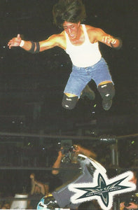 WCW Crazy Planet Stickers 1999 Billy Kidman