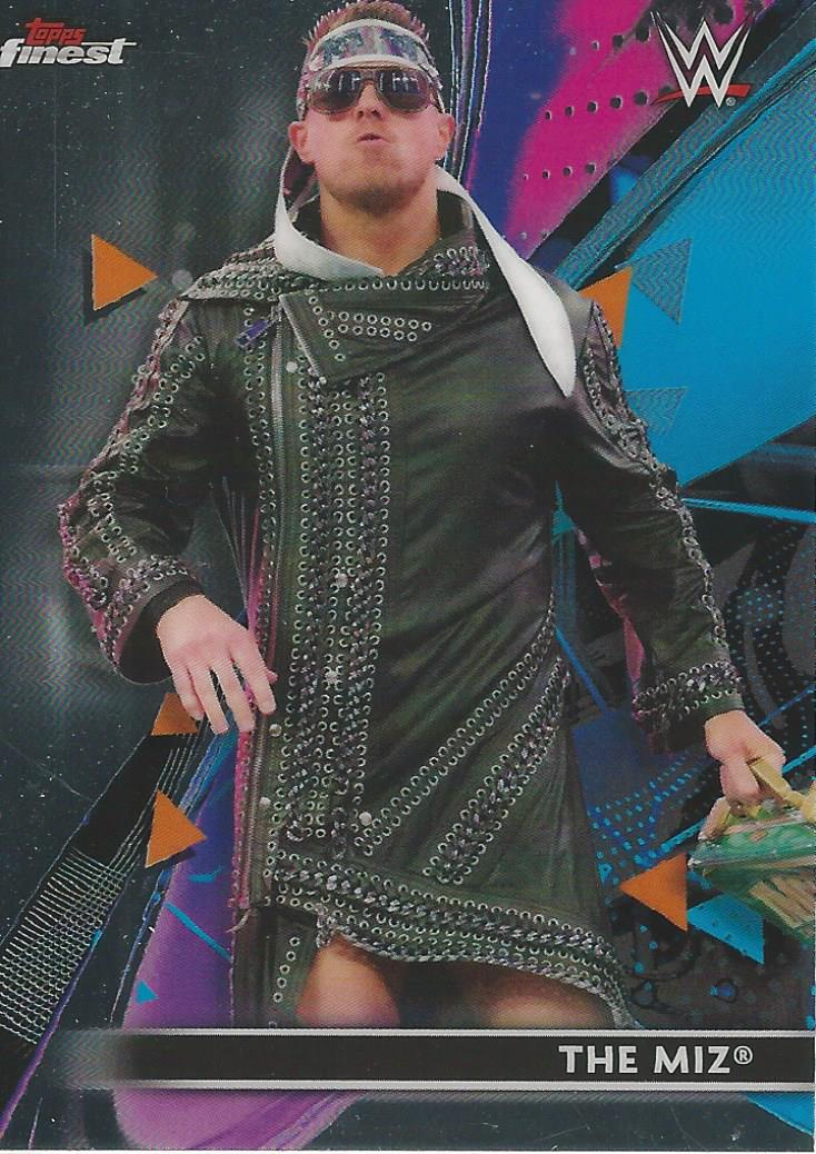 WWE Topps Finest 2021 Trading Cards The Miz No.40