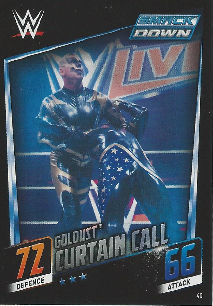 WWE Topps Slam Attax 2015 Then Now Forever Trading Card Goldust No.40