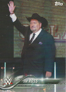 WWE Topps 2018 Trading Cards Jim Ross No.40