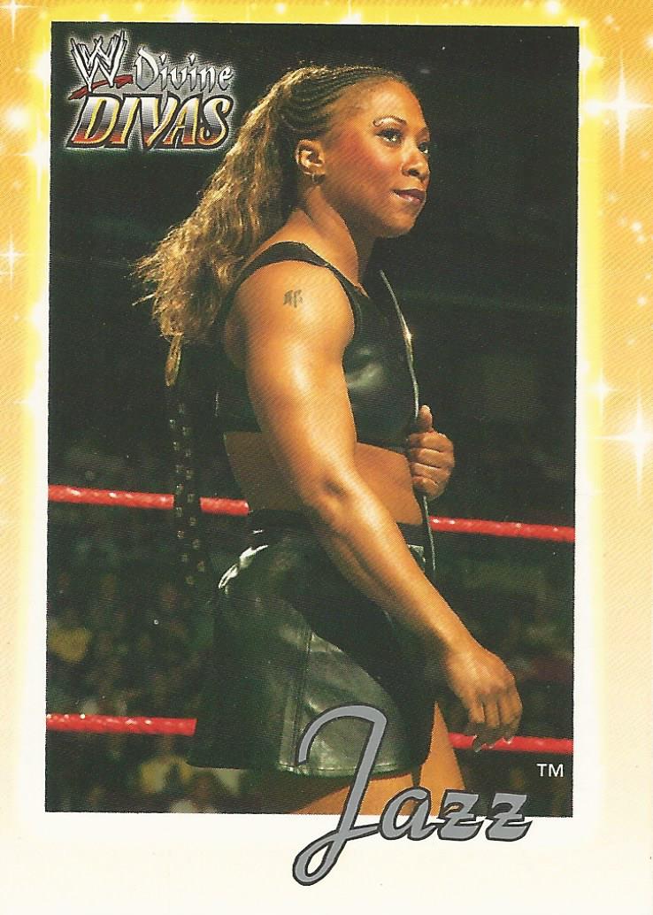 WWE Fleer Divine Divas 2003 Trading Cards Jazz No.34