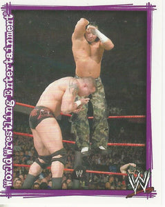 WWE Topps Superstars Uncovered 2007 Sticker Collection Matt Hardy No.41