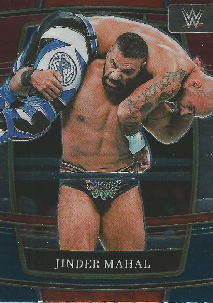 WWE Panini Select Trading Cards 2022 Red/Silver/Blue Jinder Mahal No.41