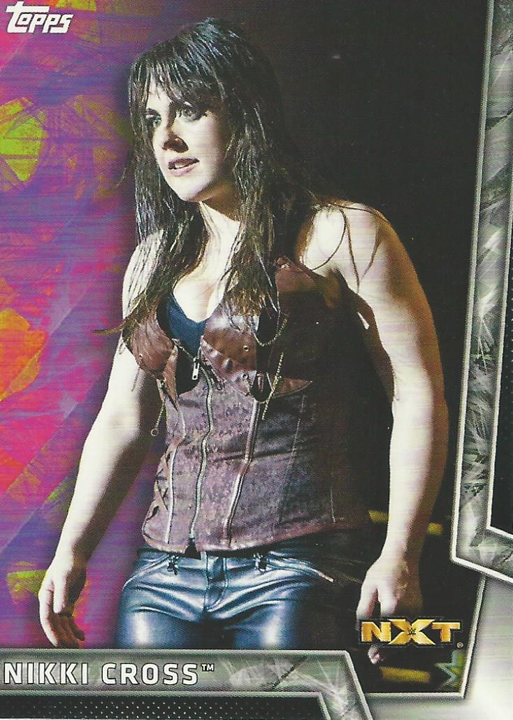 WWE Topps Women Division 2018 Trading Cards Nikki Cross No.41