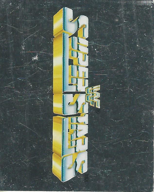 WWF Merlin Sticker Collection 1990 Superstars Foil No.41