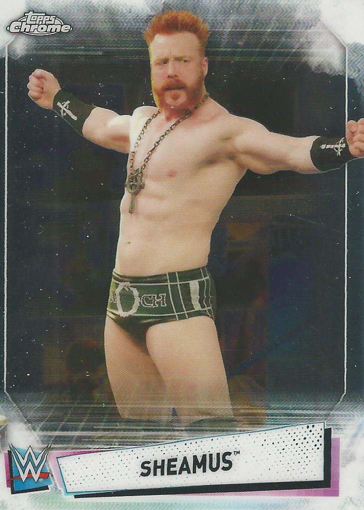 WWE Topps Chrome 2021 Trading Cards Sheamus No.41