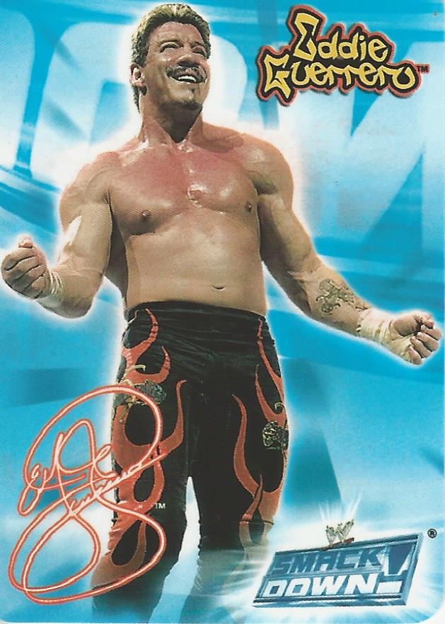 WWE Smackdown 2004 Tesla Trading Cards Eddie Guerrero No.41
