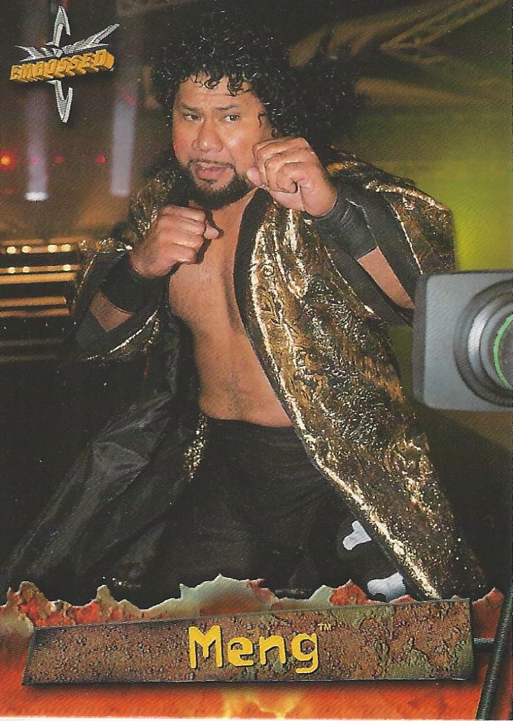 WCW Topps Embossed Trading Cards 1999 Meng No.41