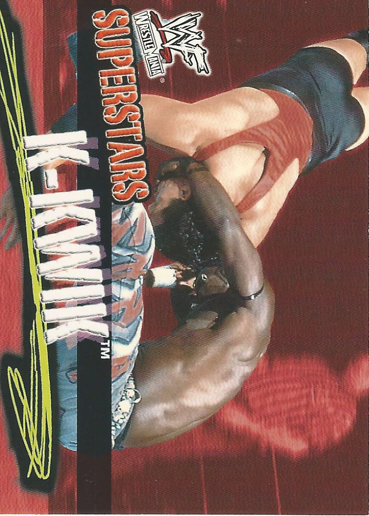 WWF Fleer Wrestlemania 2001 Trading Cards K-Kwik No.41