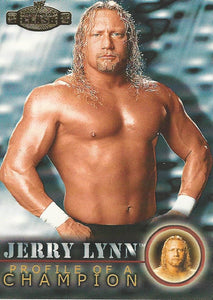 WWF Fleer Championship Clash 2001 Trading Card Jerry Lynn No.45
