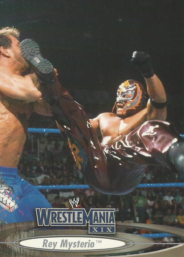WWE Fleer Wrestlemania XIX Trading Cards 2003 Rey Mysterio No.41