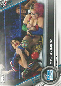 WWE Topps Women Division 2020 Trading Cards Asuka No.5