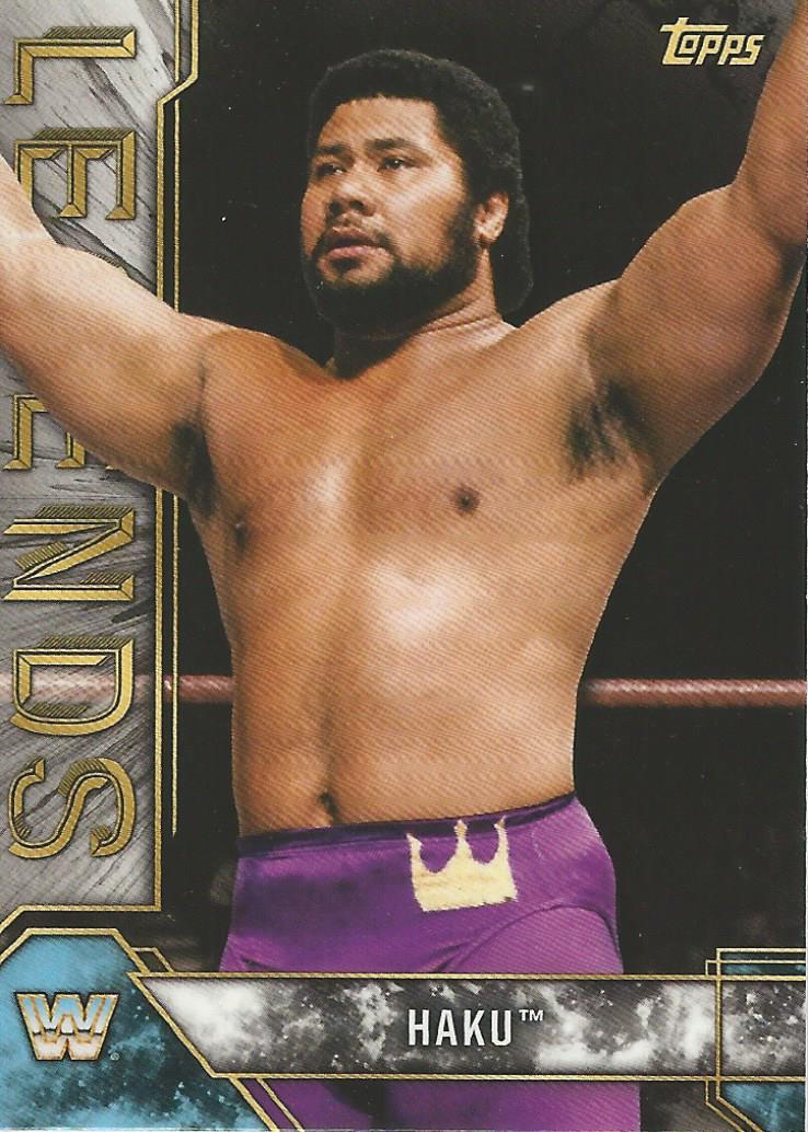 WWE Topps Legends 2017 Trading Card Haku No.41