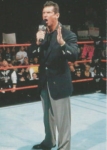 WWF Comic Images Smackdown Card 1999 Vince McMahon No.41