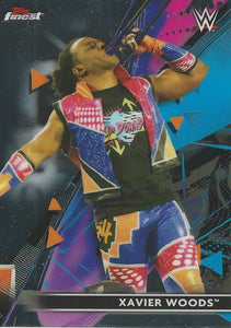 WWE Topps Finest 2021 Trading Cards Xavier Woods No.41