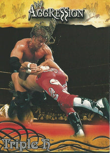 WWE Fleer Aggression Trading Card 2003 Triple H No.41