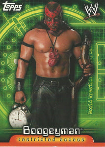 WWE Topps Insider 2006 Trading Cards US Boogeyman No.41