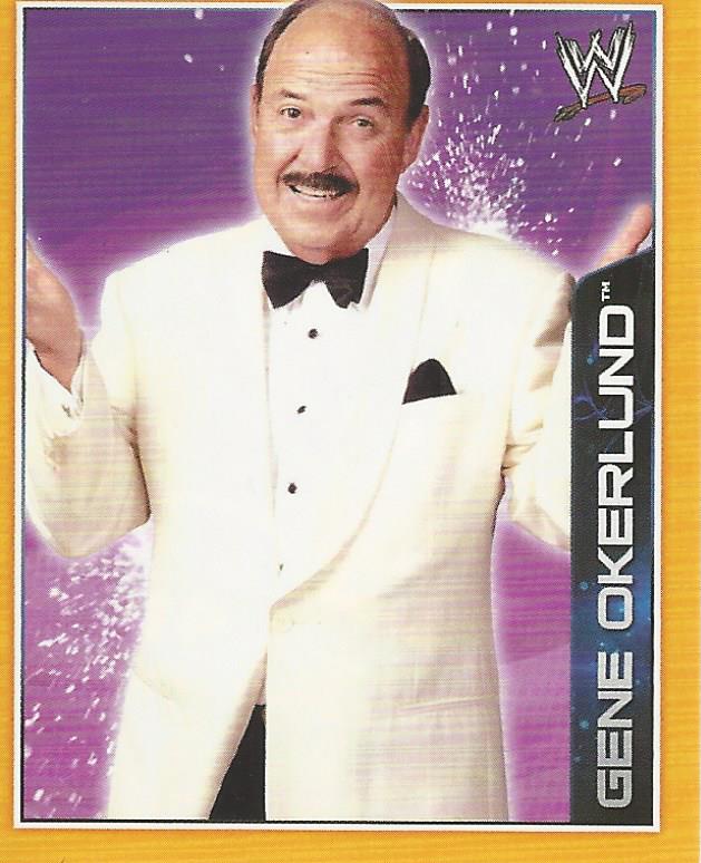 WWE Topps A-Z Sticker Collection 2014 Mean Gene No.41