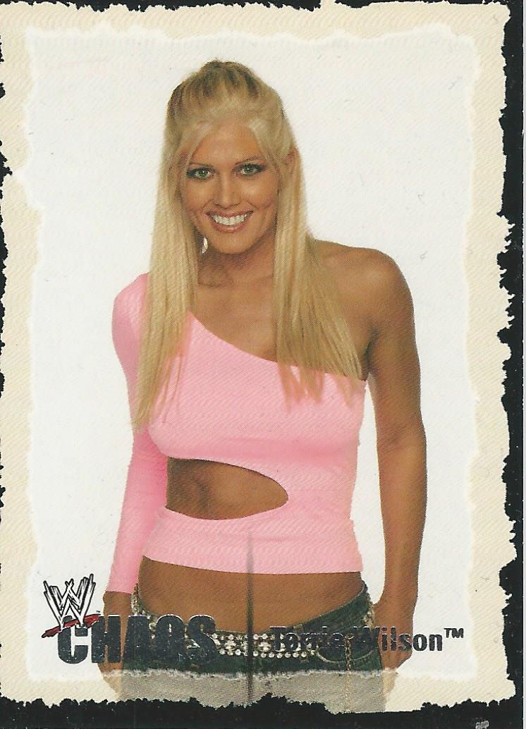 WWE Fleer Chaos Trading Cards 2004 Torrie Wilson No.12