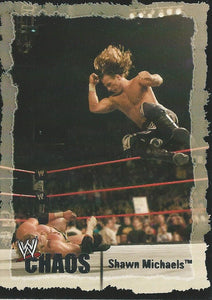 WWE Fleer Chaos Trading Cards 2004 Shawn Michaels No.26