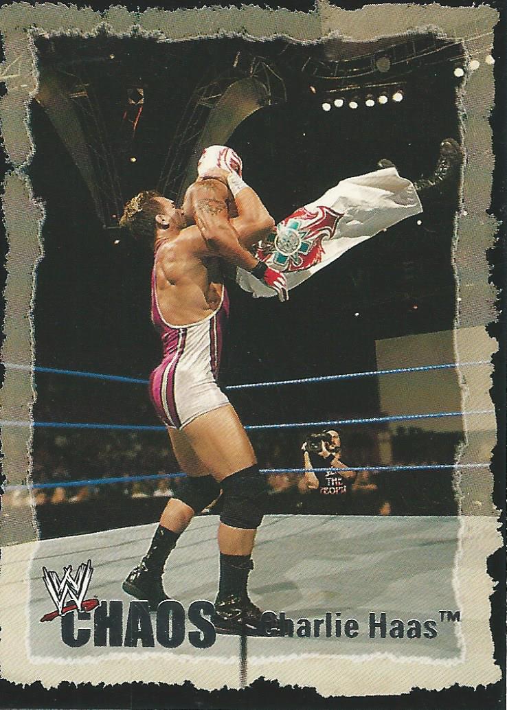 WWE Fleer Chaos Trading Cards 2004 Charlie Haas No.41