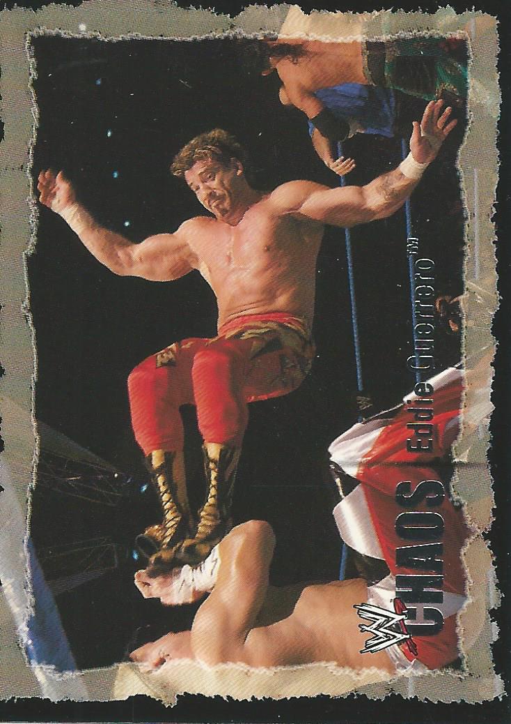WWE Fleer Chaos Trading Cards 2004 Eddie Guerrero No.47