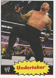 WWE Topps Heritage 2012 Trading Cards Undertaker No.42
