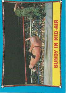 Topps WWF Wrestling Trading Cards 1987 King Kong Bundy No.42