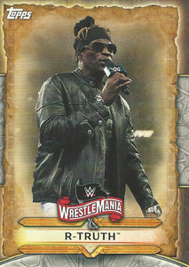 WWE Topps Road to Wrestlemania 2020 Trading Cards R-Truth WM-42