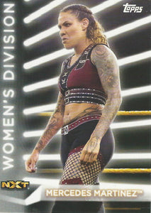 WWE Topps Women Division 2021 Trading Card Mercedes Martinez RC-42
