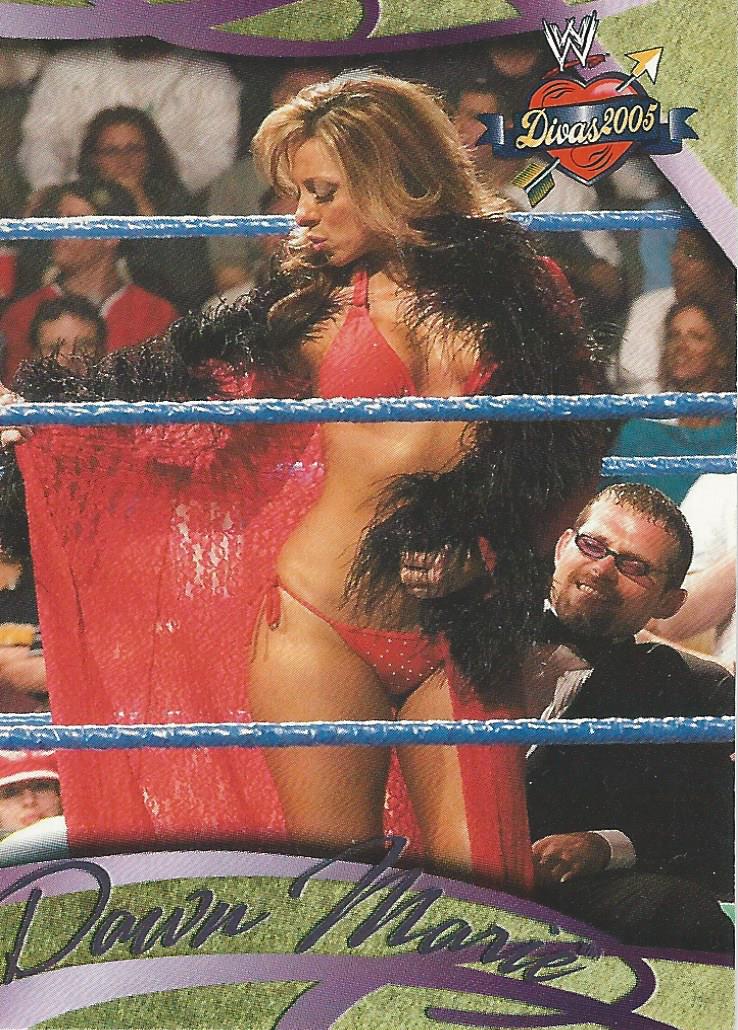 WWE Fleer Divas 2005 Trading Card Dawn Marie No.42