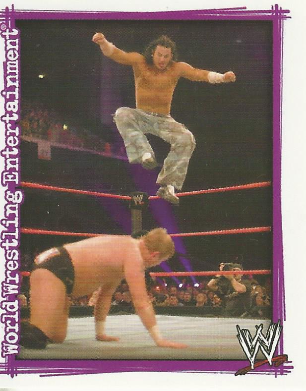 WWE Topps Superstars Uncovered 2007 Sticker Collection Matt Hardy No.42