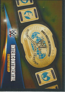 WWE Topps Slam Attax Rivals 2014 Trading Card Intercontinental Championship No.42