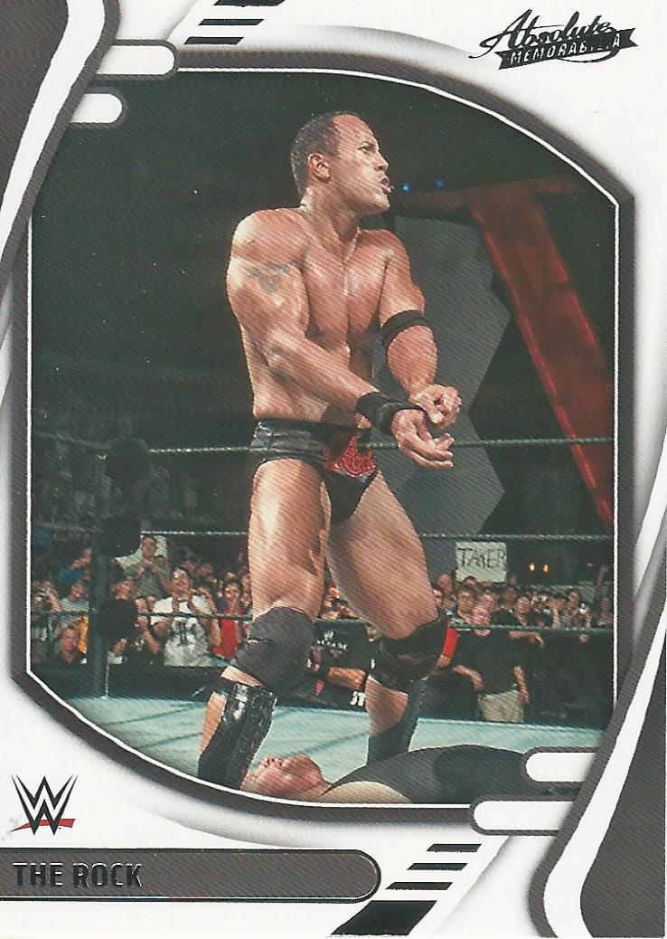 WWE Panini Chronicles 2023 Trading Cards The Rock No.124