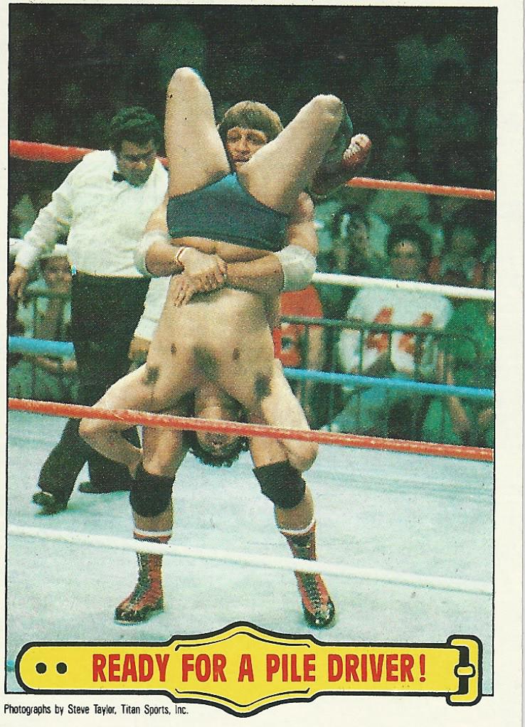 WWF Topps Wrestling Cards 1985 Paul Orndorff No.42