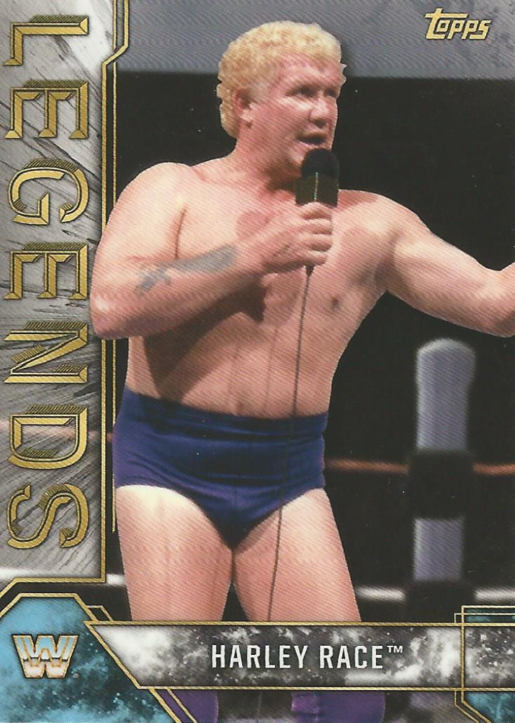 WWE Topps Legends 2017 Trading Card Harley Race No.42