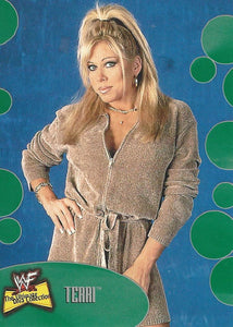 WWF Fleer Ultimate Diva Trading Cards 2001 Terri Runnels No.42
