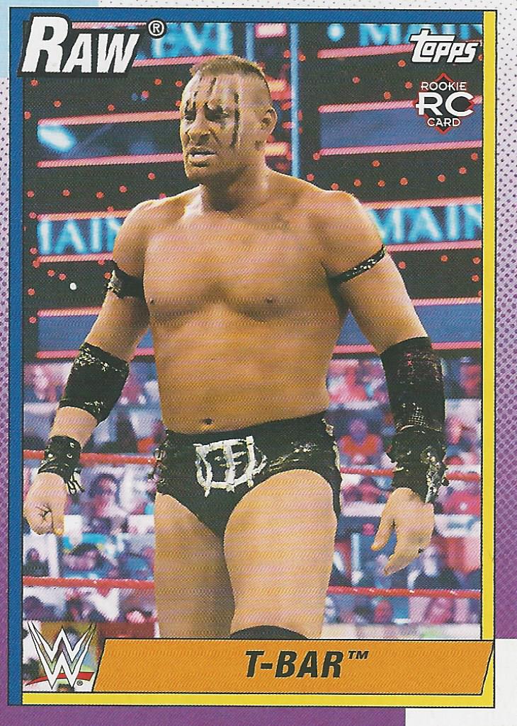 WWE Topps Heritage 2021 Trading Card T-Bar No.42