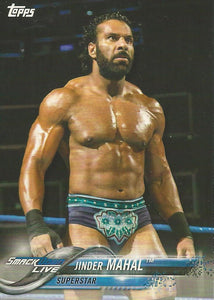 WWE Topps 2018 Trading Cards Jinder Mahal No.42