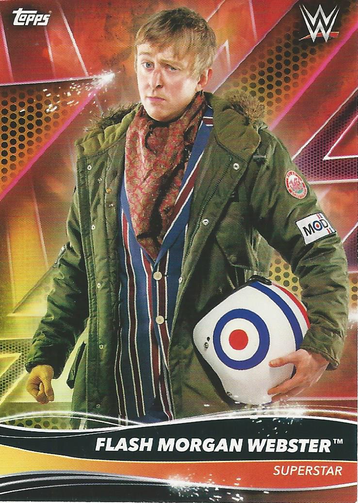 Topps WWE Superstars 2021 Trading Cards Flash Morgan Webster No.42