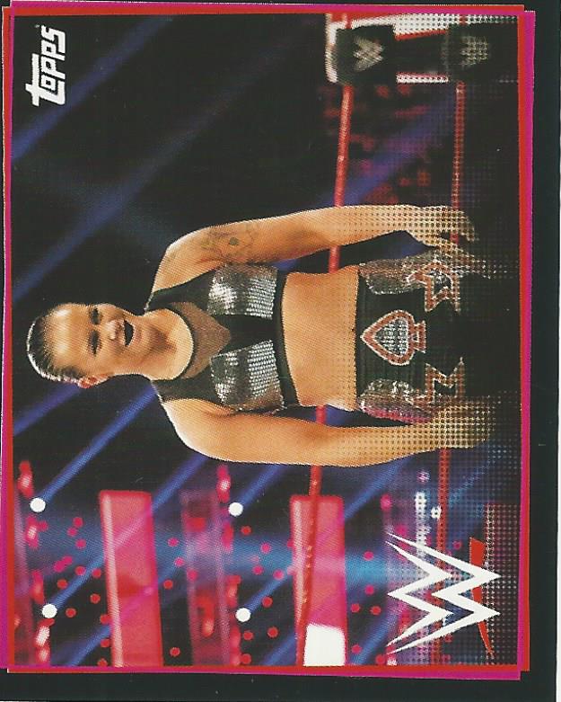 WWE Topps Road to Wrestlemania Stickers 2021 Shayna Baszler No.42